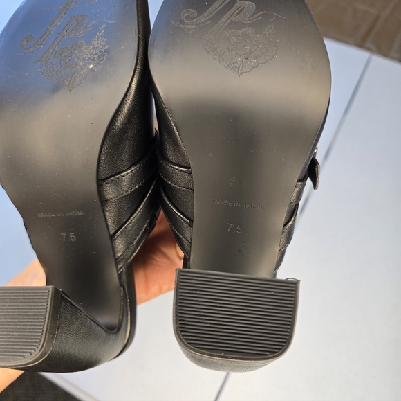 Elegant Black Women's Mules - Picture 10 of 11